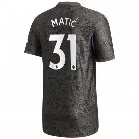 Jalkapallo Pelipaidat Manchester United Nemanja Matic 31 Vieraspaita 2020-2021 Lyhythihainen